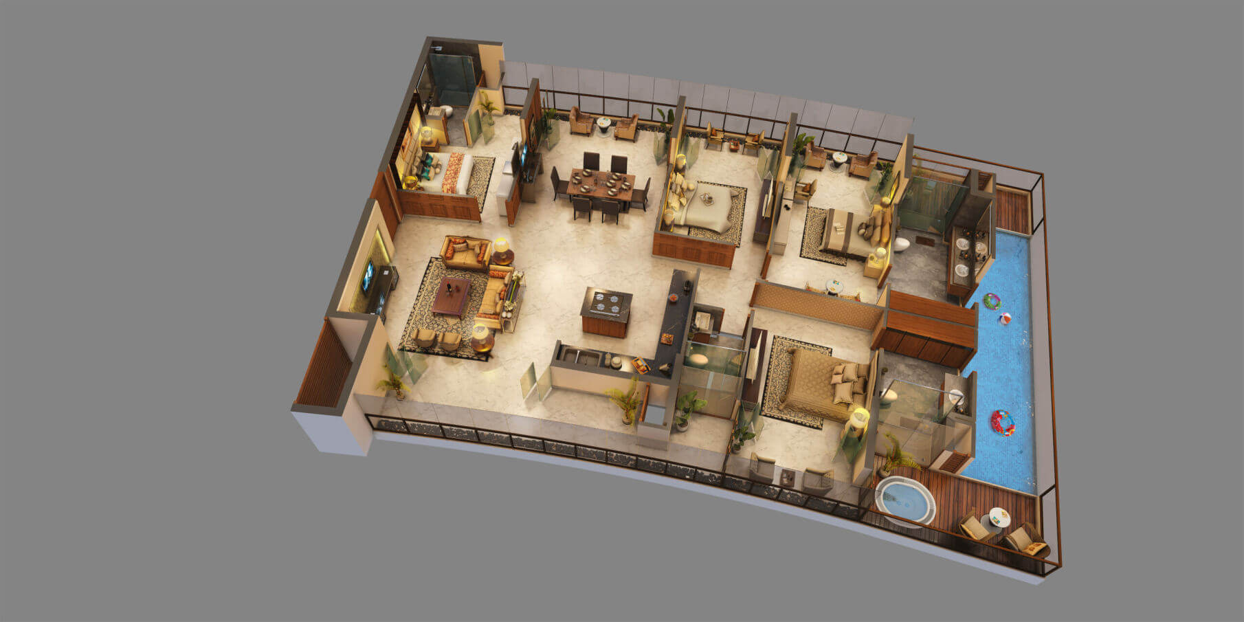 The Leela Sky Villas, New Delhi Floor plan